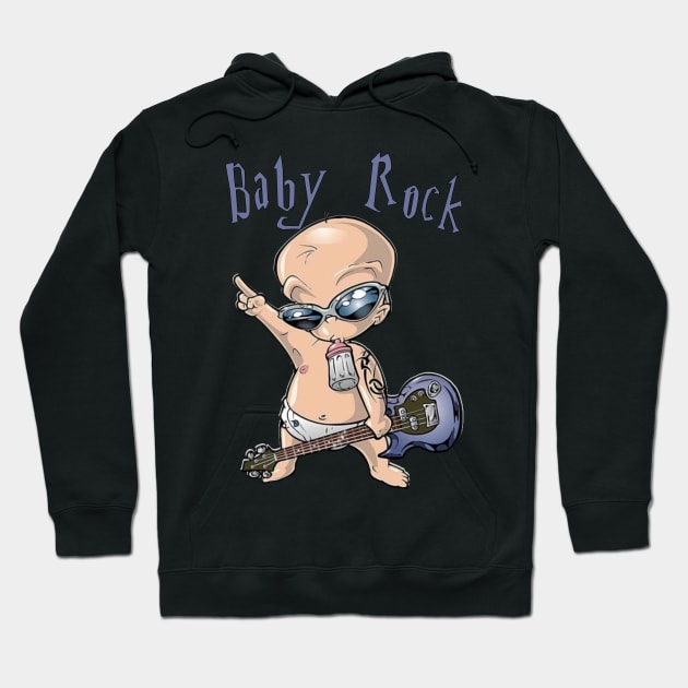 BABY ROCK Hoodie by markucho88